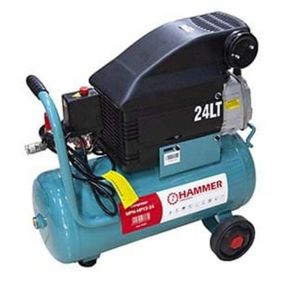 Compresor aer 1.8 kW 50l HAMMER