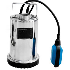 Pompa submersibila pentru apa murdara Hammer, 750 W, 8 m, 185 l/min, INOX, cu flotor