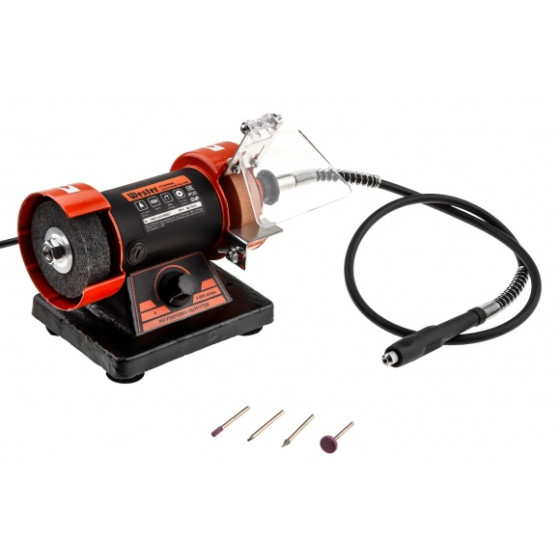 Polizor de banc cu arbore flexibil 120W Wester TSL120B
