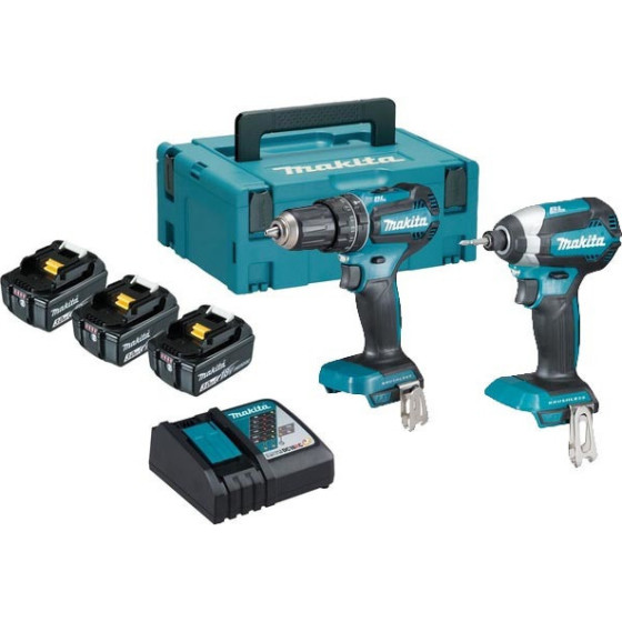 Masina de gaurit si insurubat set 18 V, 3.0 Ah DHP485Z+DTD153Z Makita