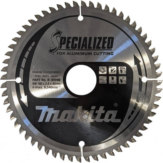 Disc fierastrau SANDWICH 160x30x60 mm Makita
