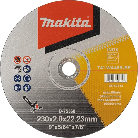 Disc de taiat pentru metal 230x2X22,2.Makita